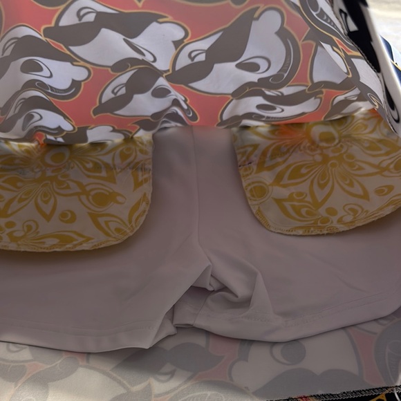 LOUDMOUTH rare Natty Boh Natural Bohemian Golf Skort US 4 - Picture 9 of 9